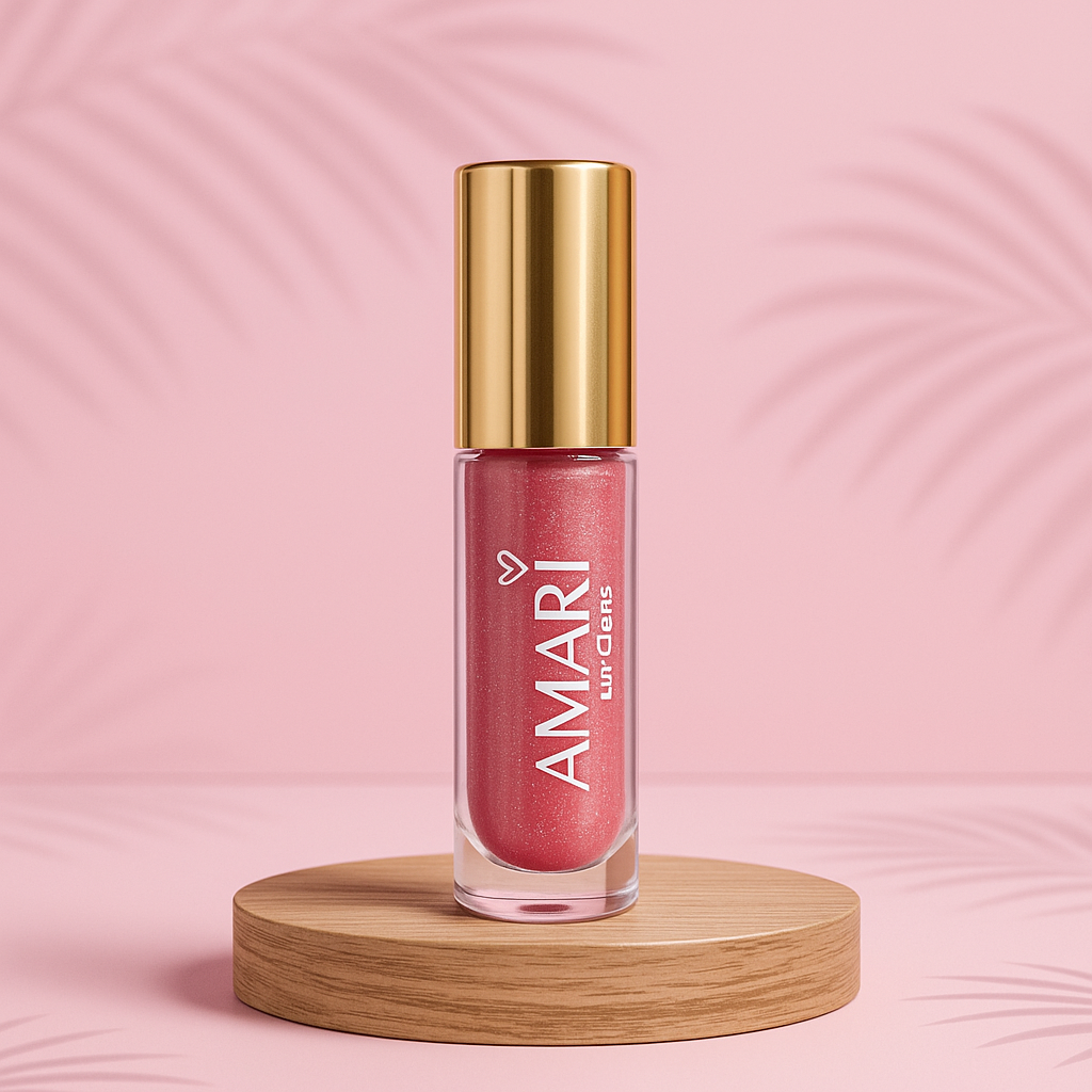 Lip Gloss con aceite de coco y vitamina E